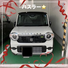 ハスラーご納車☆